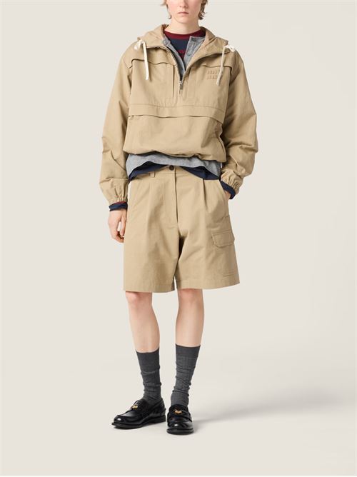 Bermuda shorts with logo MIU MIU | MP197319CUF0065